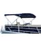 Eevelle Summerset Sunflair Premium Bimini Top Kit w/ Hardware , Frame, 96in LONG, 54in HIGH, Fits 97in-103in SSF-544B103-NVY - alternate 1